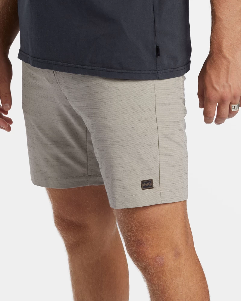 شورت بيلابونج كروس فاير سلوب 19 بوصة هجين غاطس - ستون