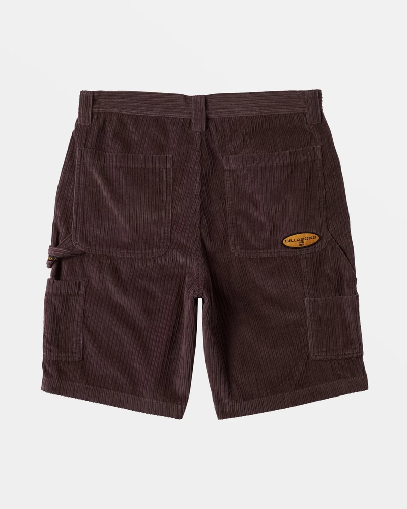 Billabong Bad Dog Workwear 21" Walkshorts - Plum