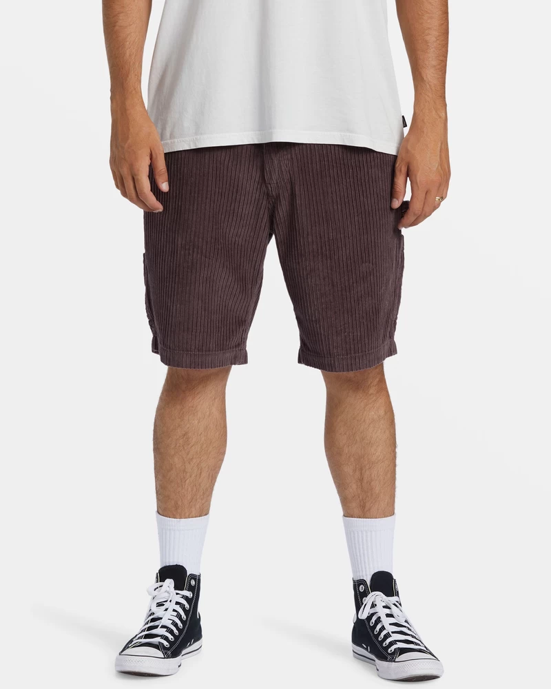 Billabong Bad Dog Workwear 21" Walkshorts - Plum