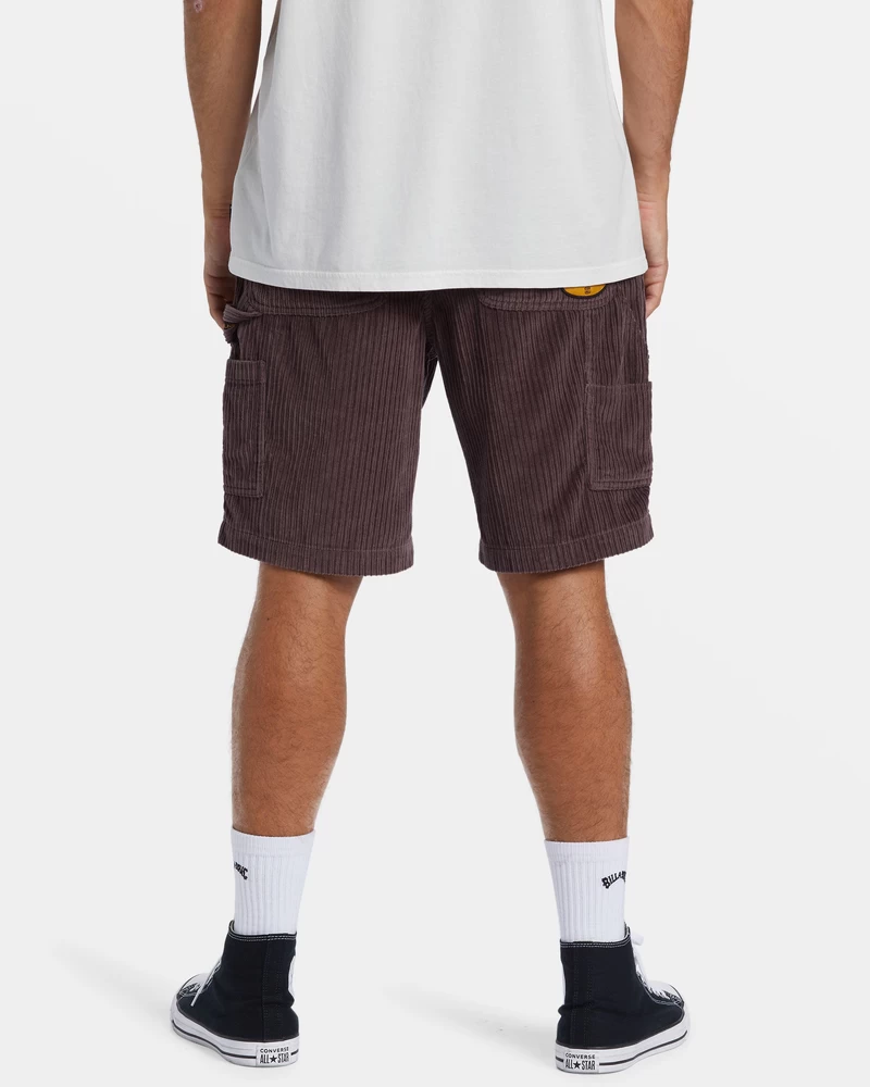 Billabong Bad Dog Workwear 21" Walkshorts - Plum