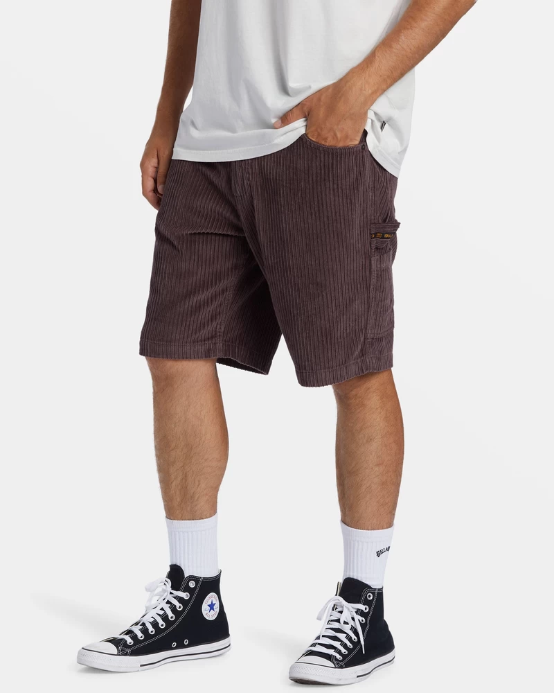 Billabong Bad Dog Workwear 21" Walkshorts - Plum