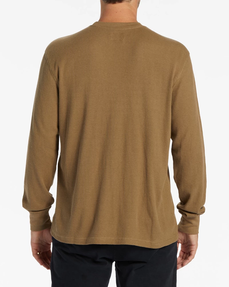 Billabong Essential Long Sleeve Thermal Top - Gravel