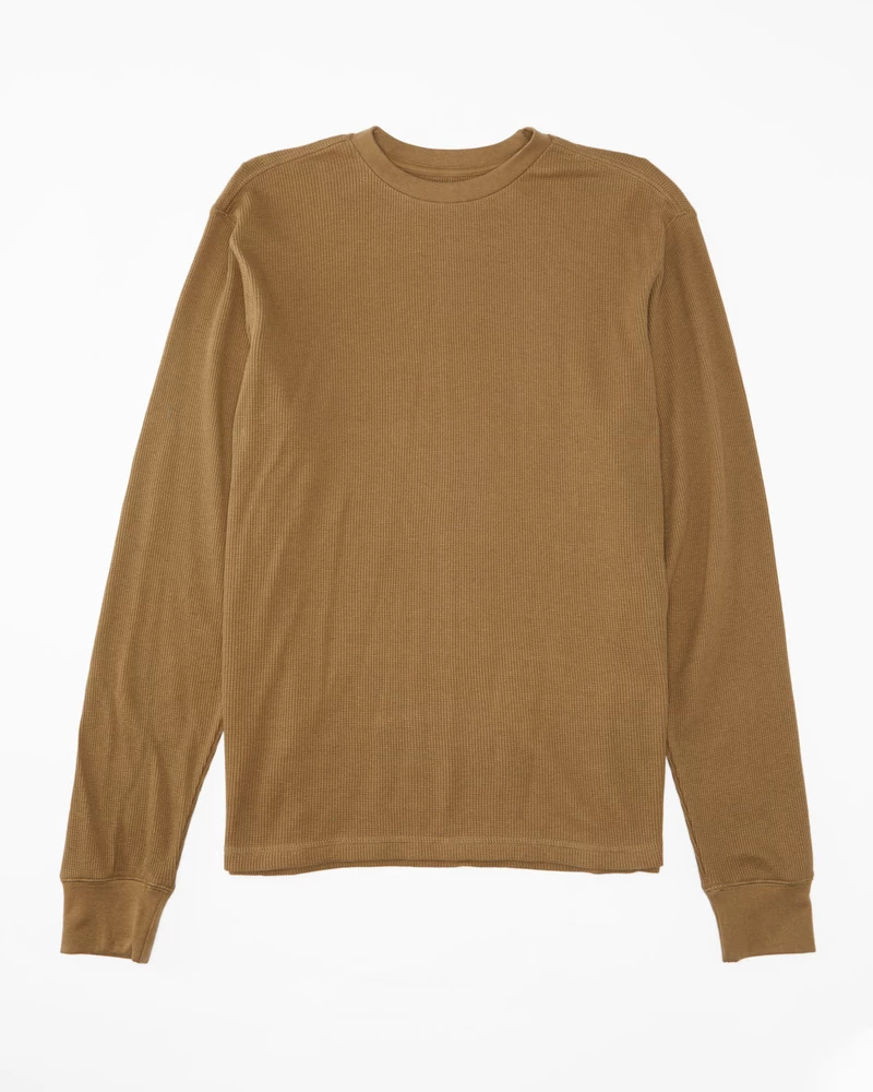 Billabong Essential Long Sleeve Thermal Top - Gravel