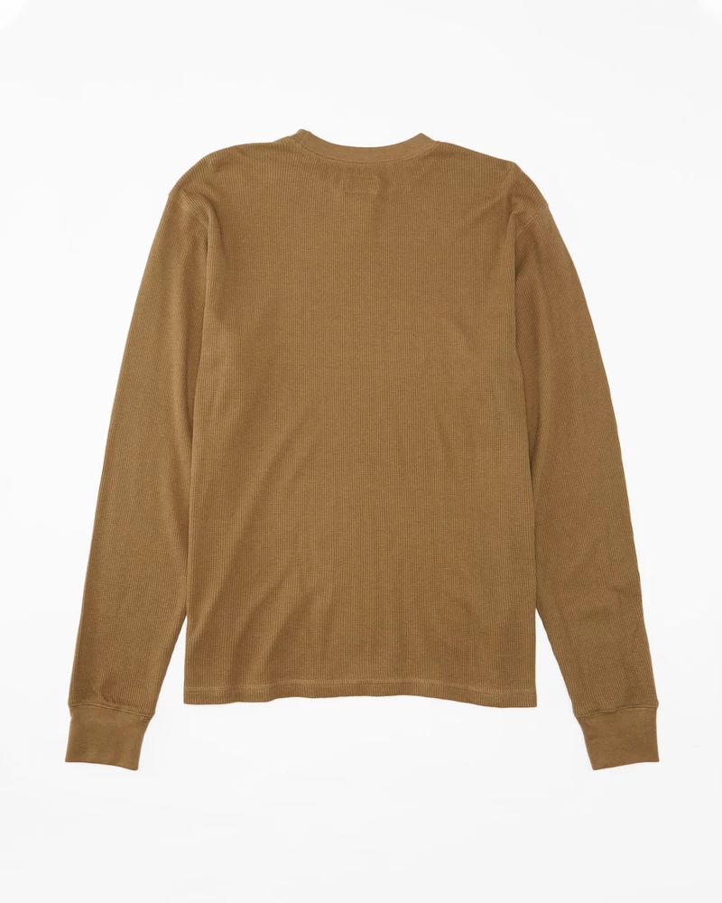 Billabong Essential Long Sleeve Thermal Top - Gravel