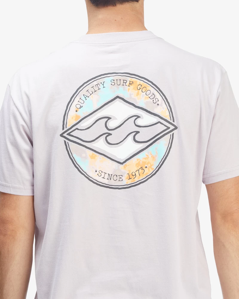 Billabong Rotor Diamond Short Sleeve T-Shirt - Light Lavender