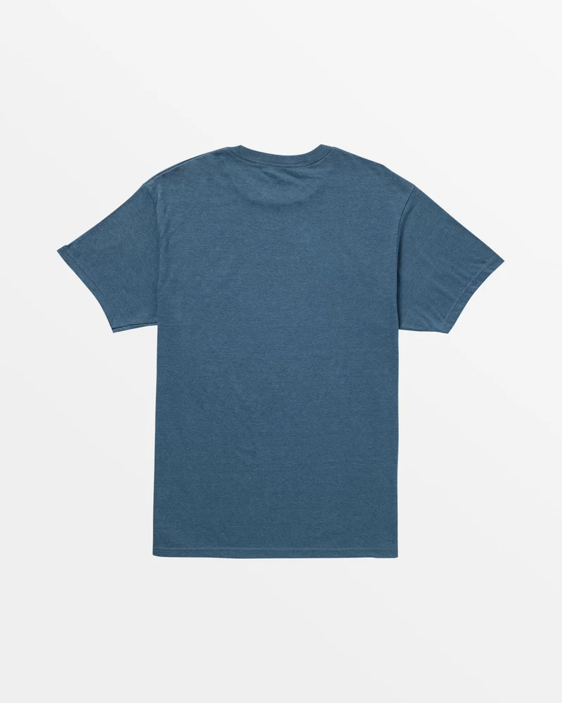 Billabong Quad Short Sleeve T-Shirt - Indigo Heather