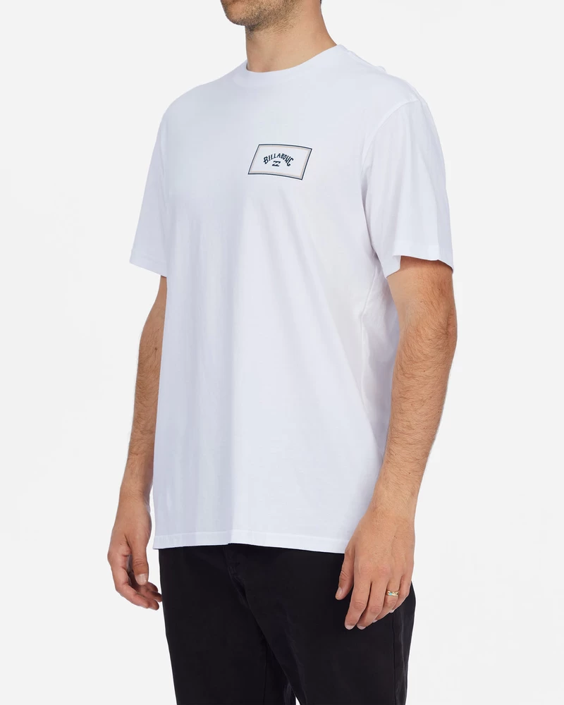 Billabong Arch Block Short Sleeve T-Shirt - White