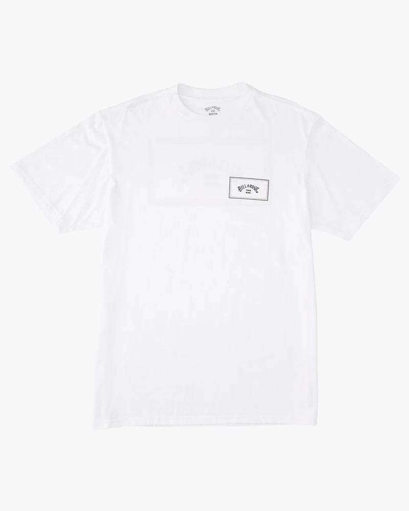 Billabong Arch Block Short Sleeve T-Shirt - White