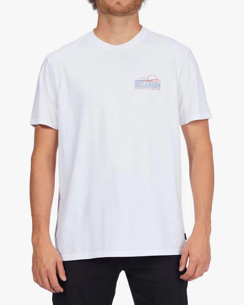 Billabong Lounge Short Sleeve T-Shirt - White