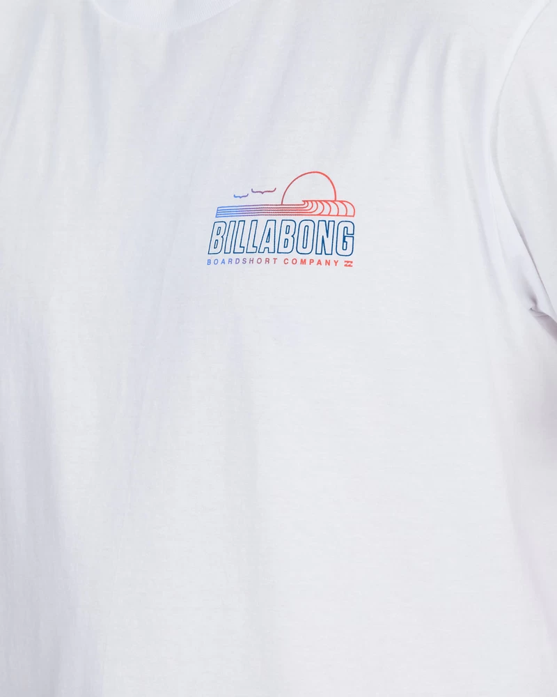 Billabong Lounge Short Sleeve T-Shirt - White