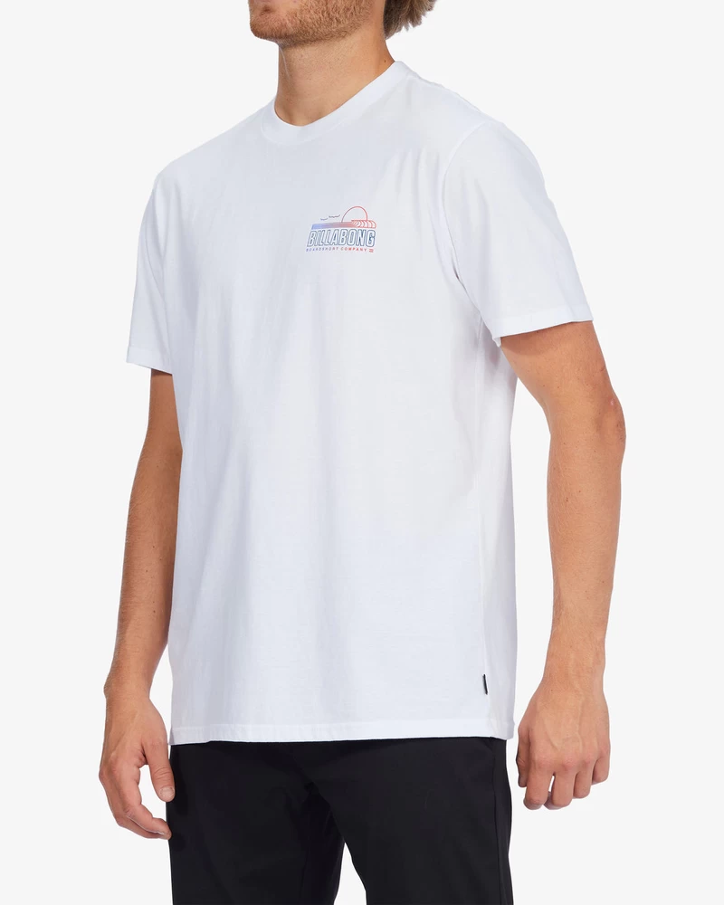 Billabong Lounge Short Sleeve T-Shirt - White