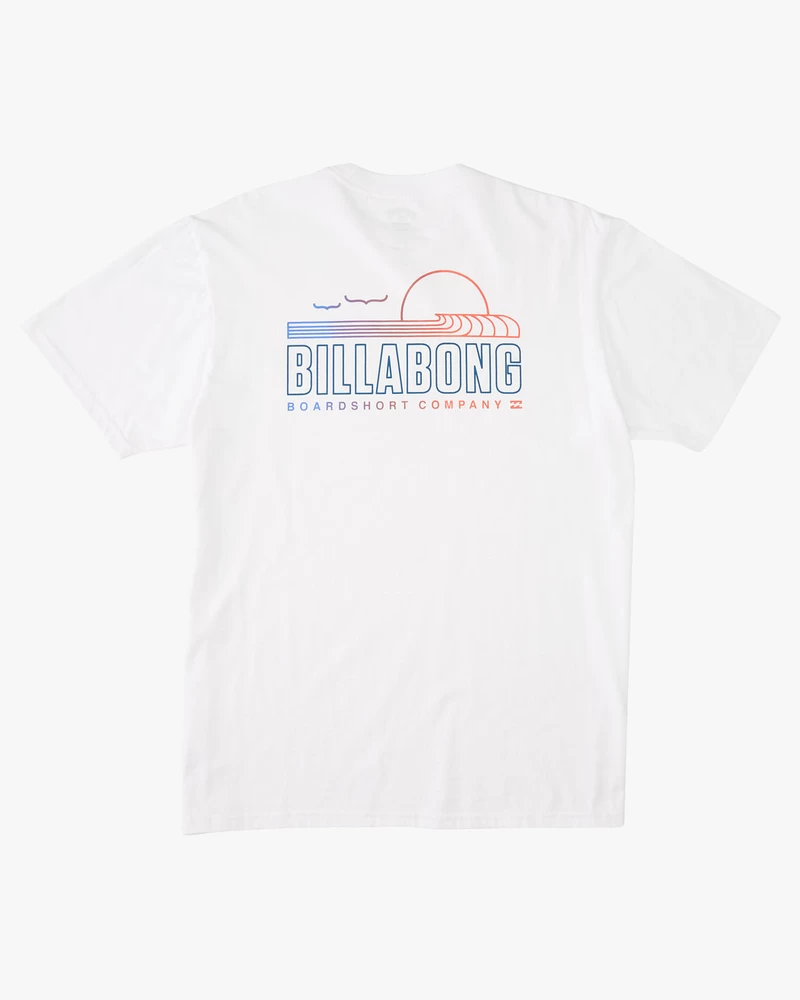 Billabong Lounge Short Sleeve T-Shirt - White