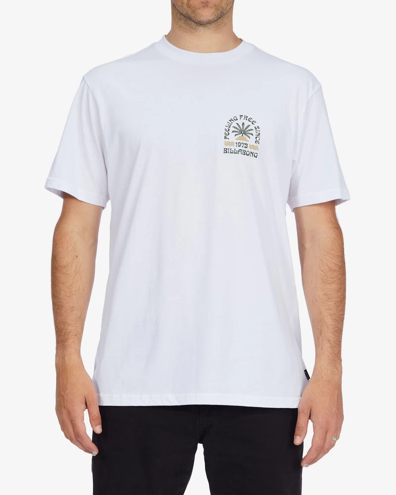 Billabong Steady Short Sleeve T-Shirt - White