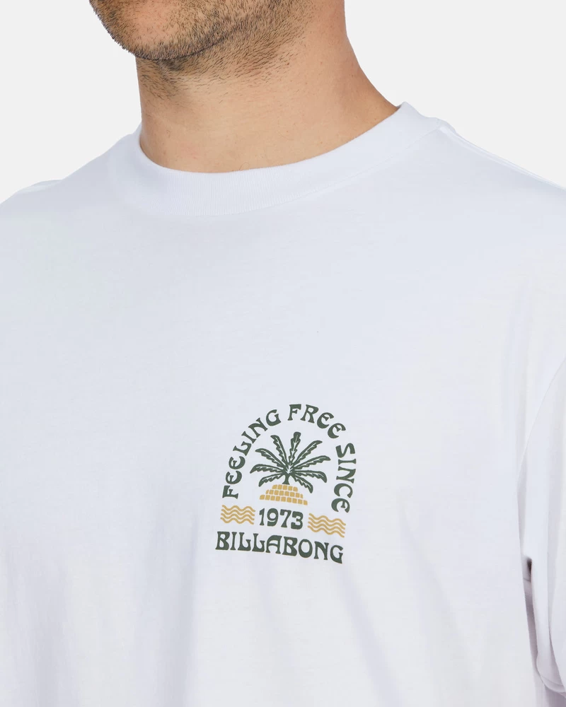 Billabong Steady Short Sleeve T-Shirt - White