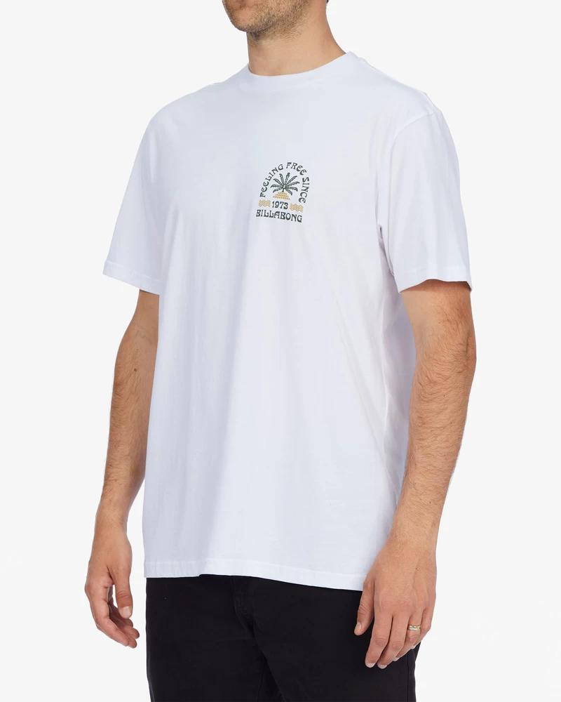 Billabong Steady Short Sleeve T-Shirt - White