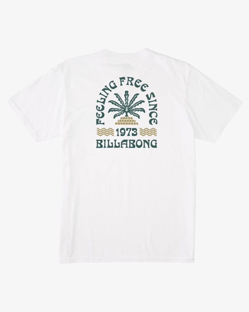 Billabong Steady Short Sleeve T-Shirt - White