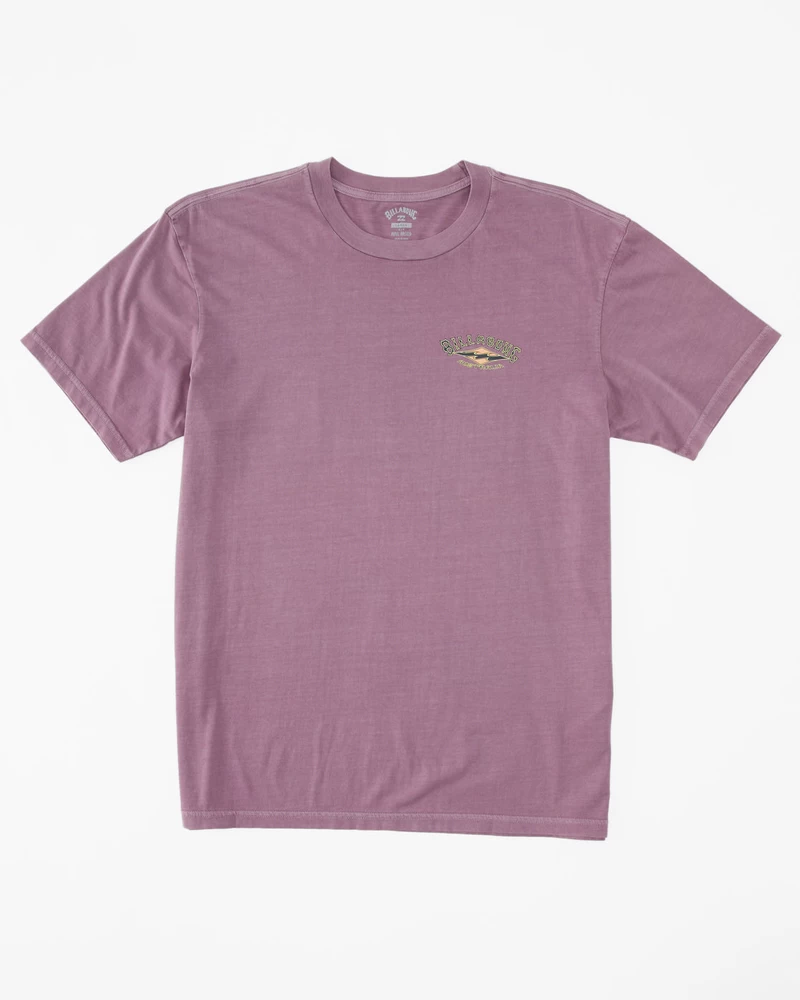 Billabong Arch OG Short Sleeve Wave Washed T-Shirt - Washed Wine
