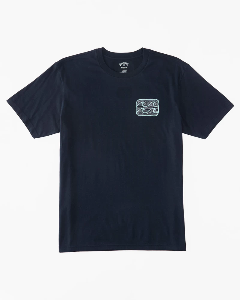 Billabong Crayon Wave T-Shirt - Navy