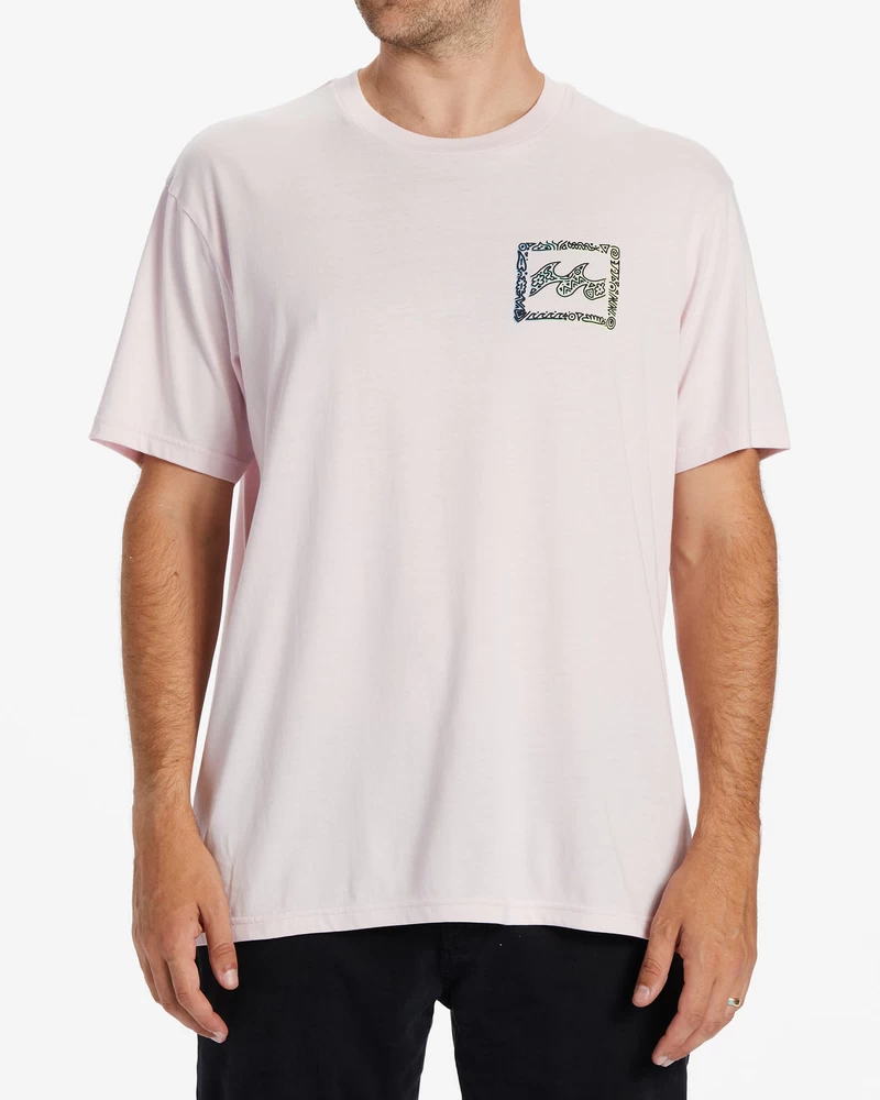 Billabong Crayon Wave T-Shirt - Pastel