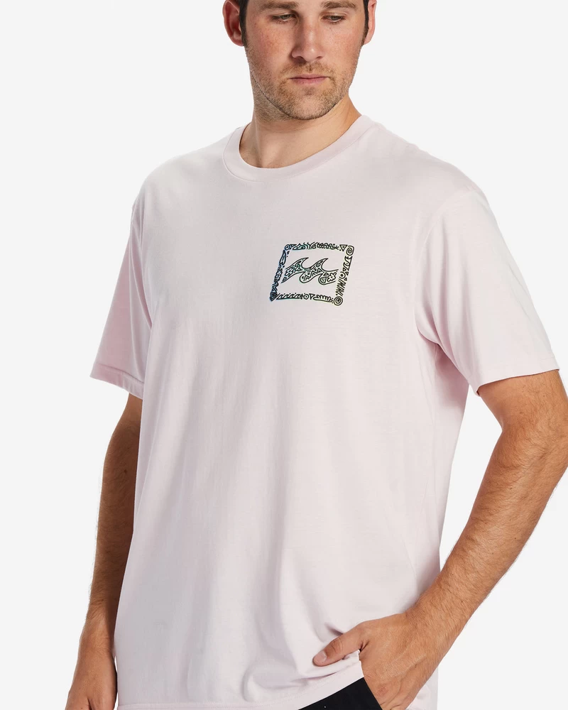 Billabong Crayon Wave T-Shirt - Pastel