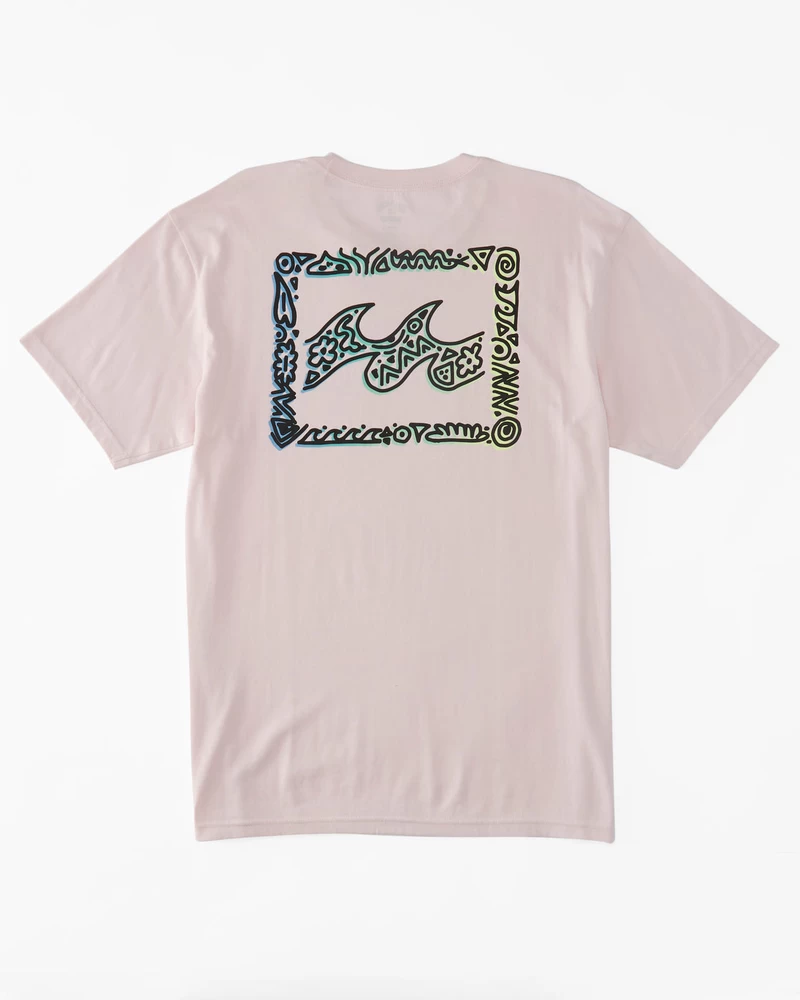 Billabong Crayon Wave T-Shirt - Pastel