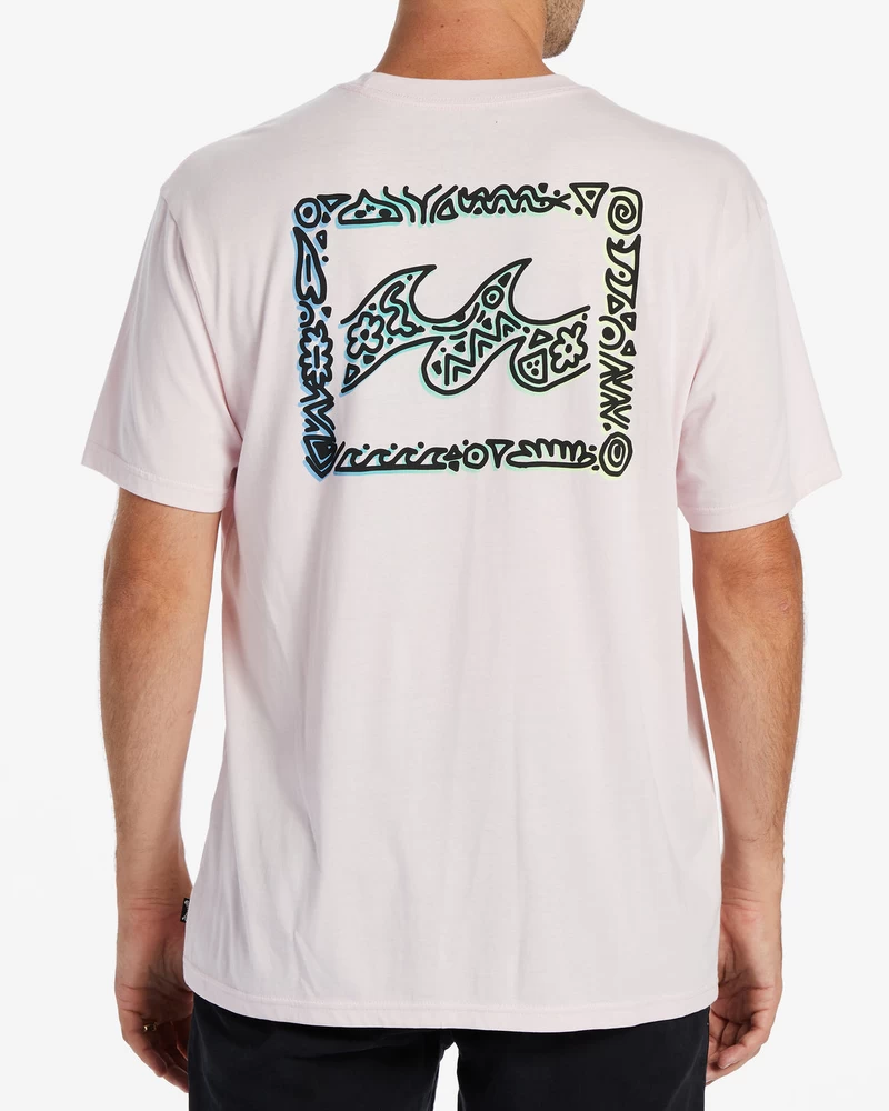 Billabong Crayon Wave T-Shirt - Pastel
