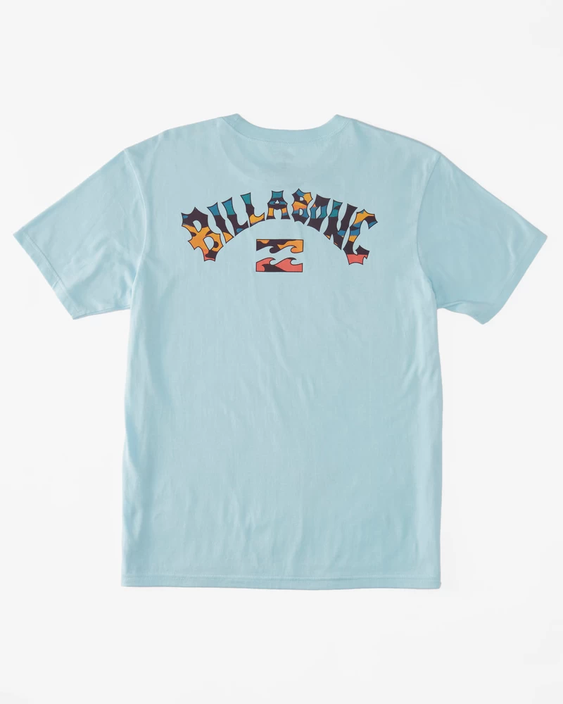Billabong Arch Fill T-Shirt - Coastal Blue