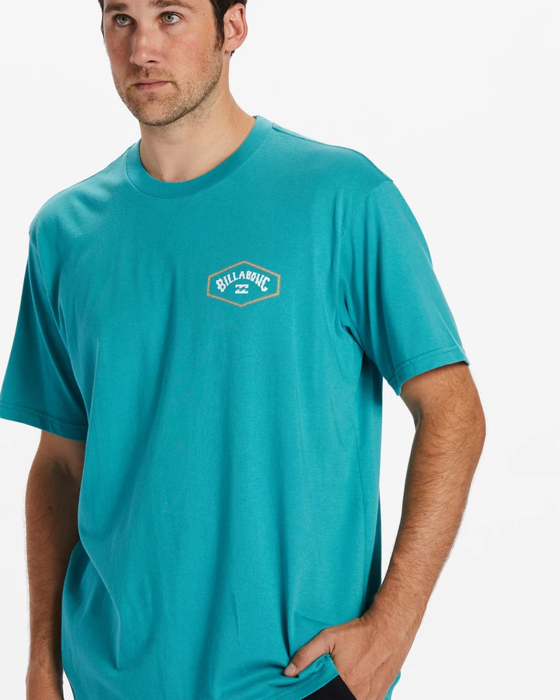 Billabong Exit Arch T-Shirt - Seagreen