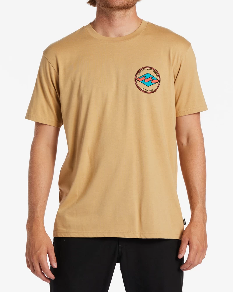 Billabong Rotor Diamond T-Shirt - Dusty Gold