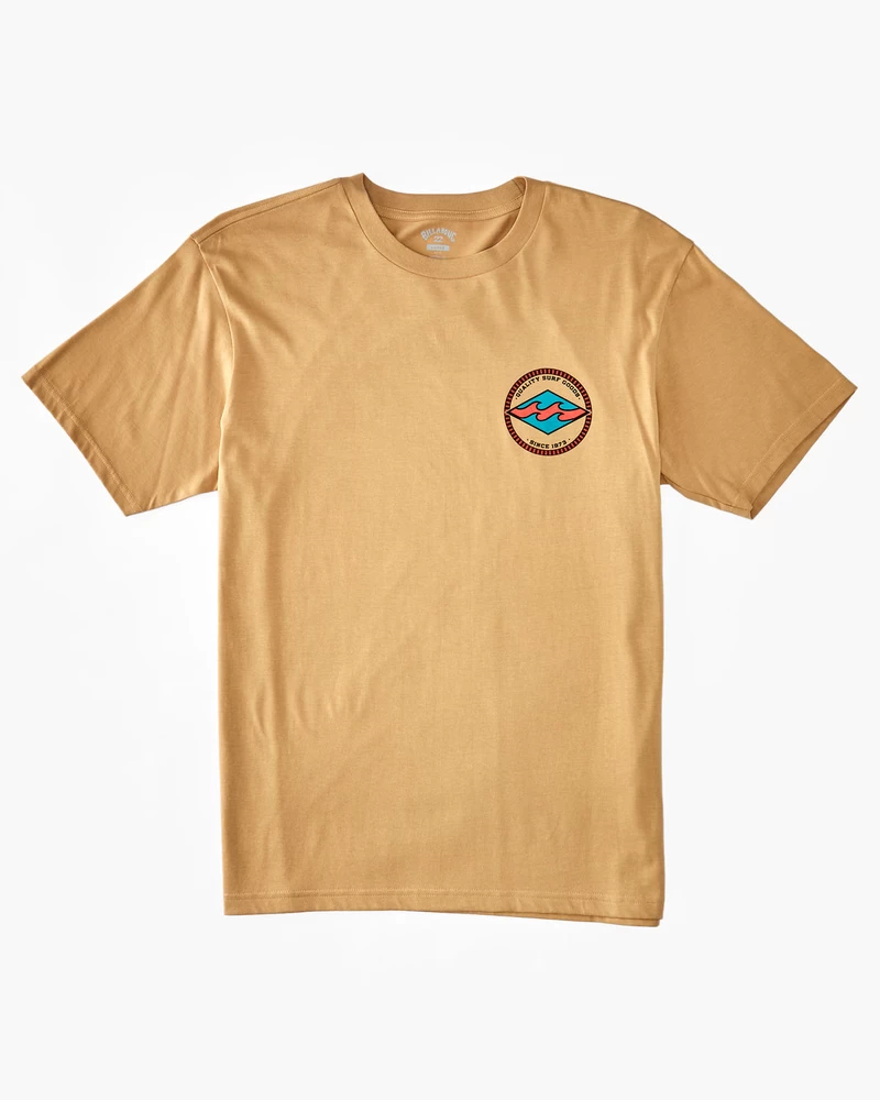 Billabong Rotor Diamond T-Shirt - Dusty Gold
