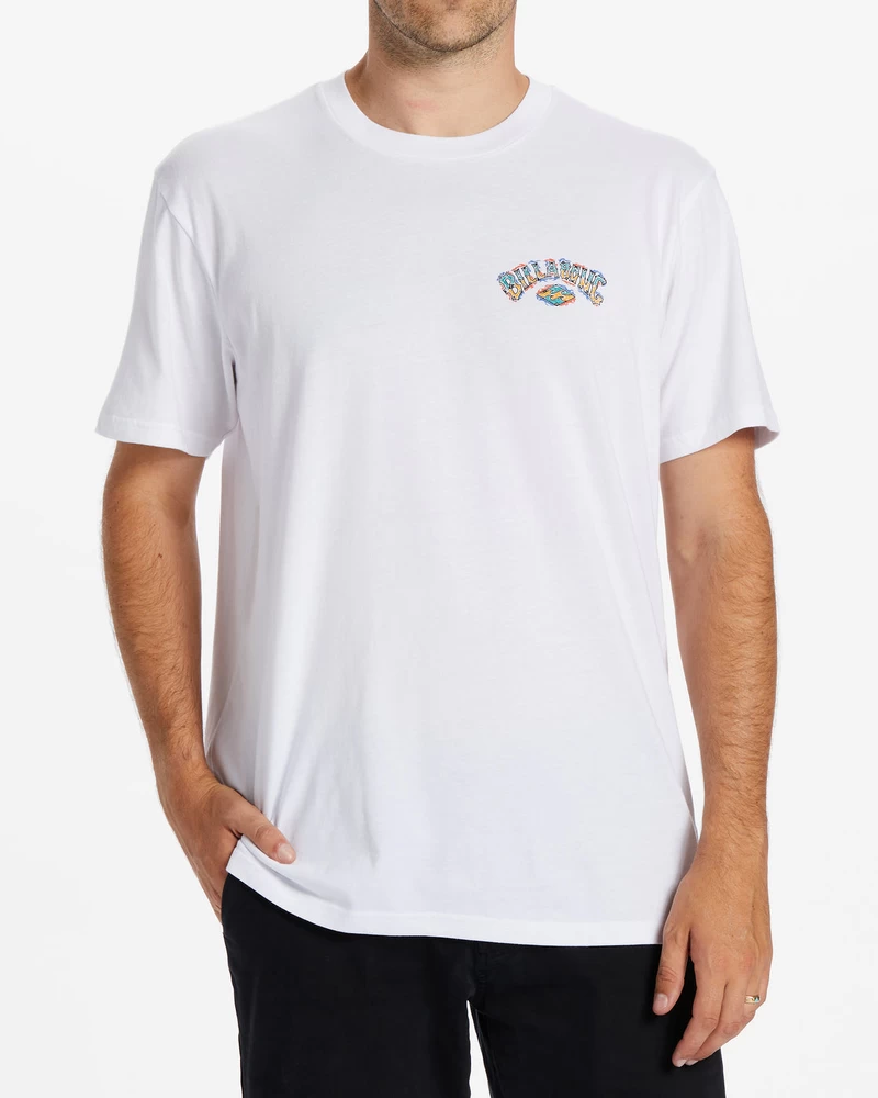 Billabong Theme Arch T-Shirt - White