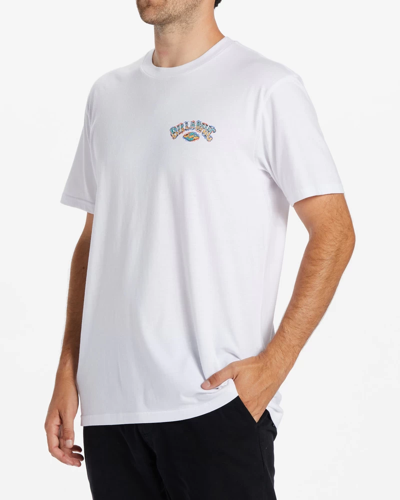 Billabong Theme Arch T-Shirt - White