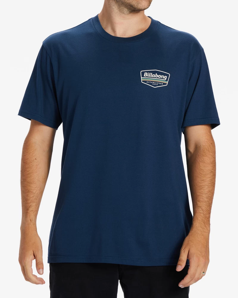 Billabong Walled T-Shirt - Dark Blue