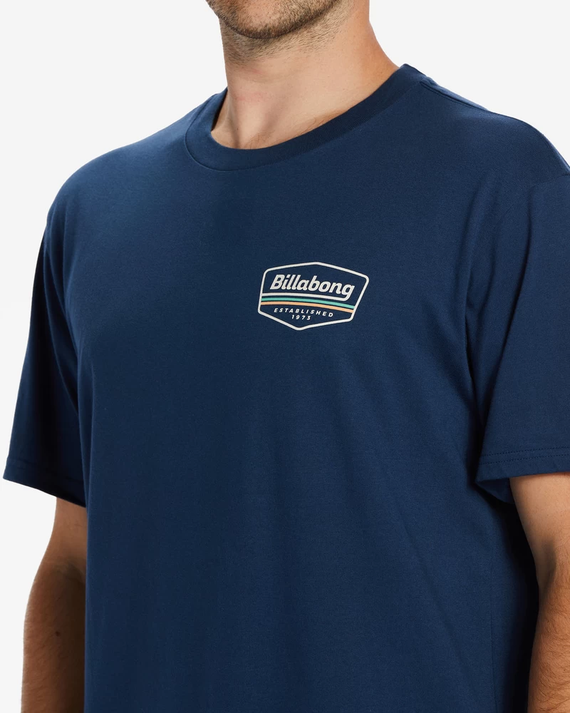 Billabong Walled T-Shirt - Dark Blue