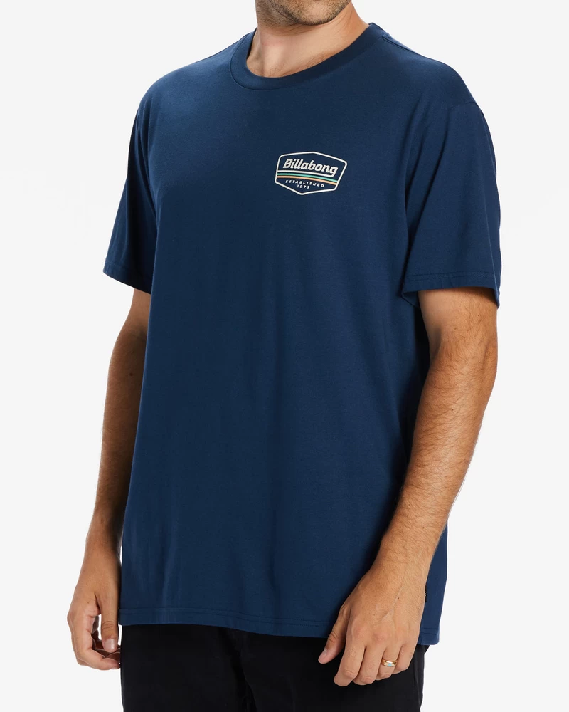 Billabong Walled T-Shirt - Dark Blue