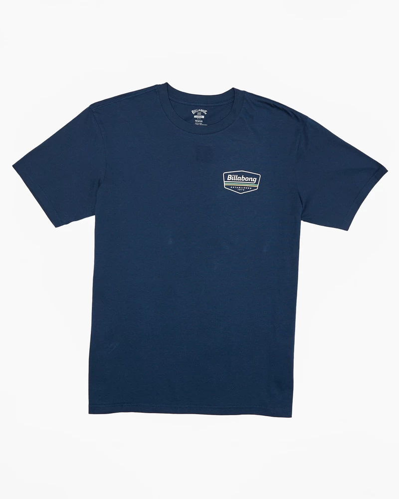 Billabong Walled T-Shirt - Dark Blue