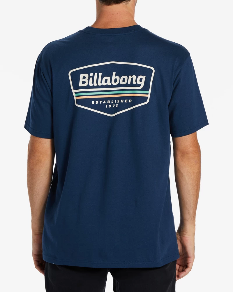 Billabong Walled T-Shirt - Dark Blue