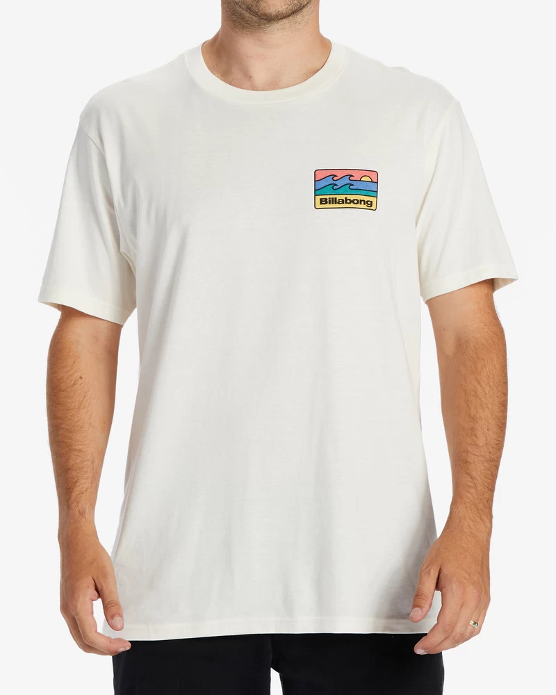Billabong Walled T-Shirt - Off White