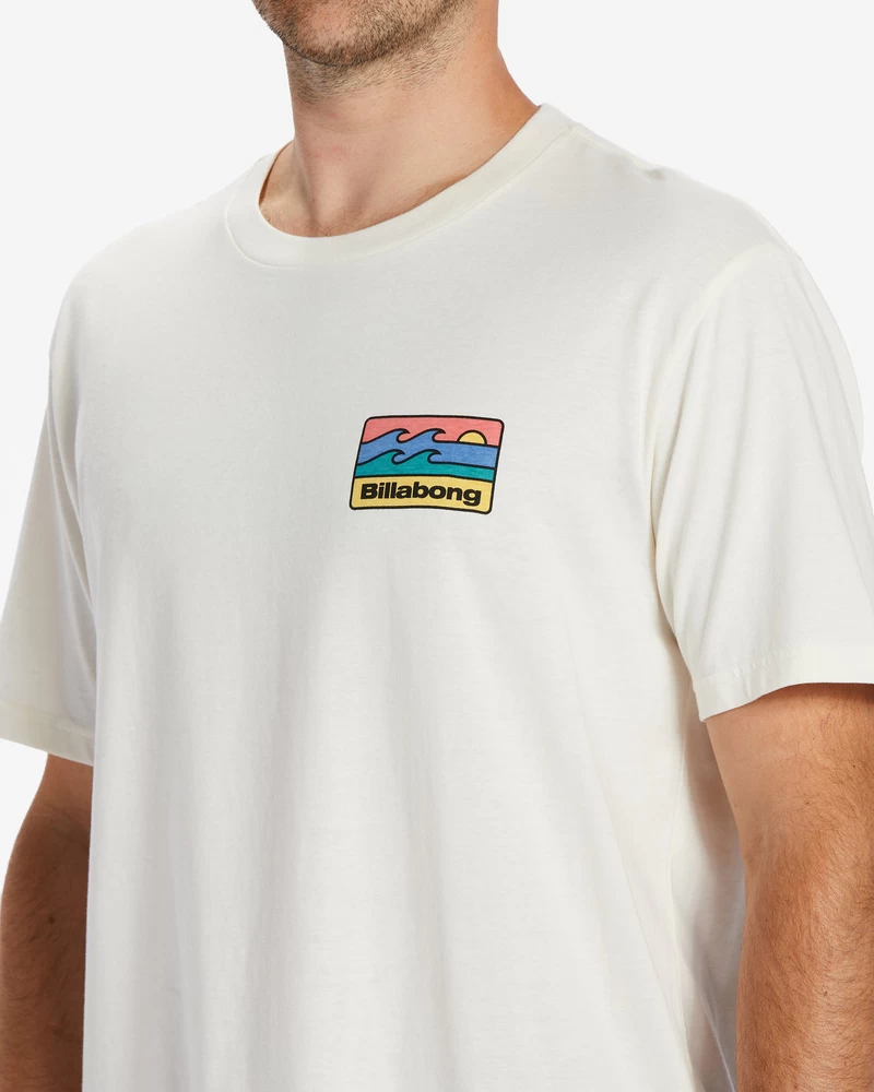 Billabong Walled T-Shirt - Off White