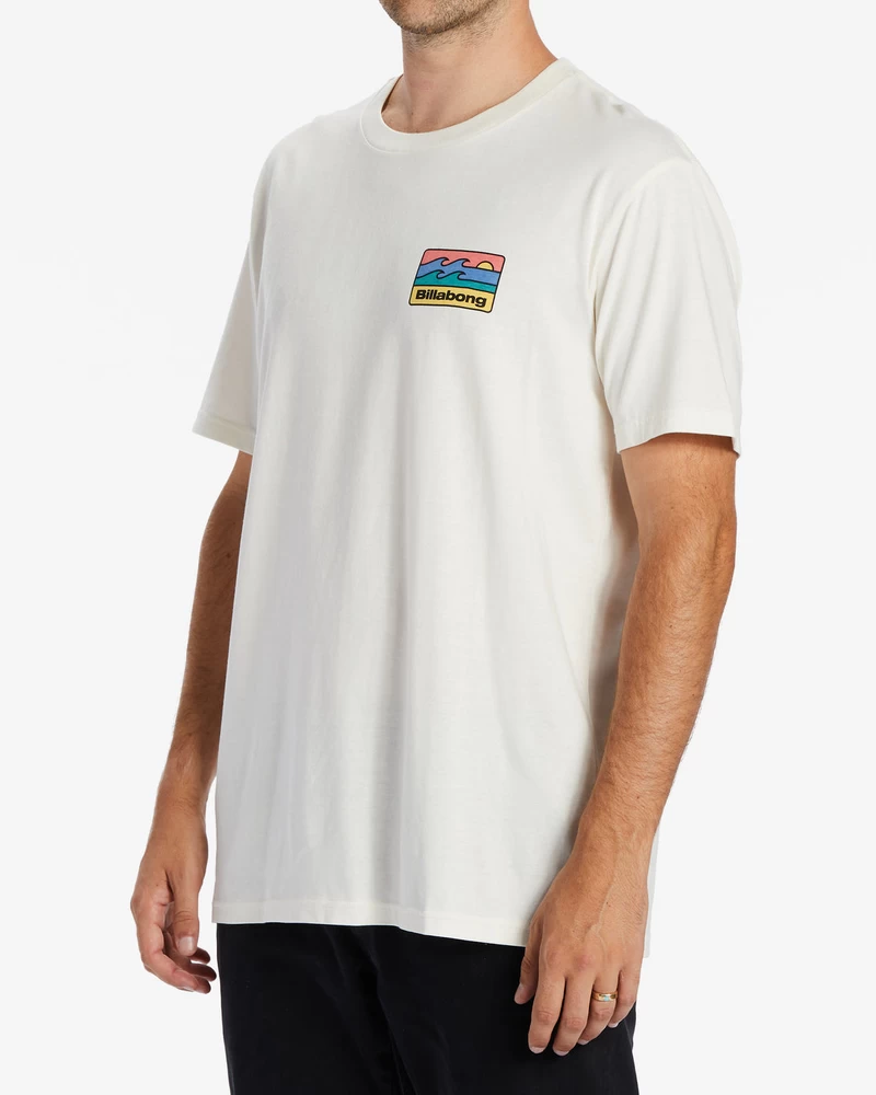 Billabong Walled T-Shirt - Off White