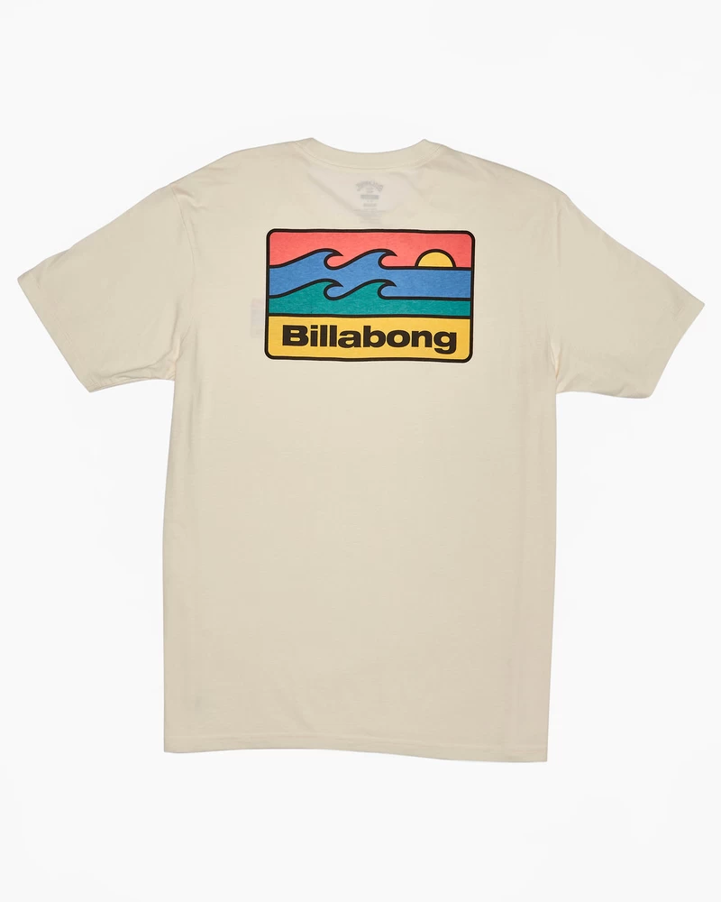 Billabong Walled T-Shirt - Off White