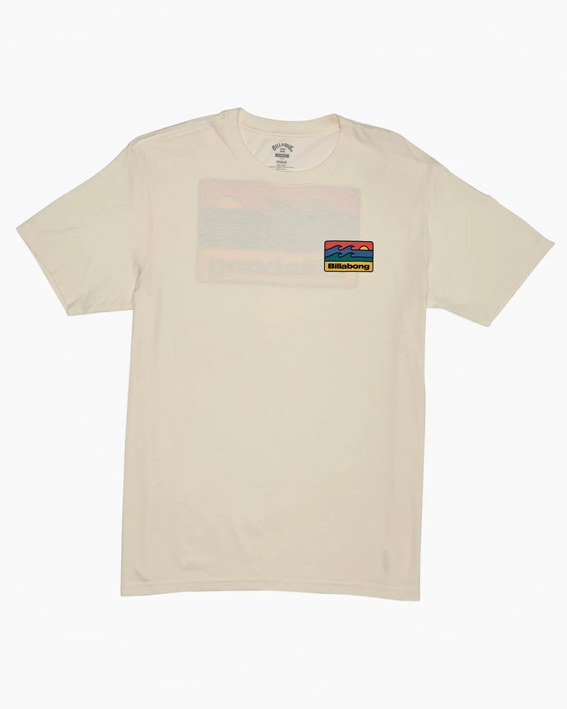 Billabong Walled T-Shirt - Off White