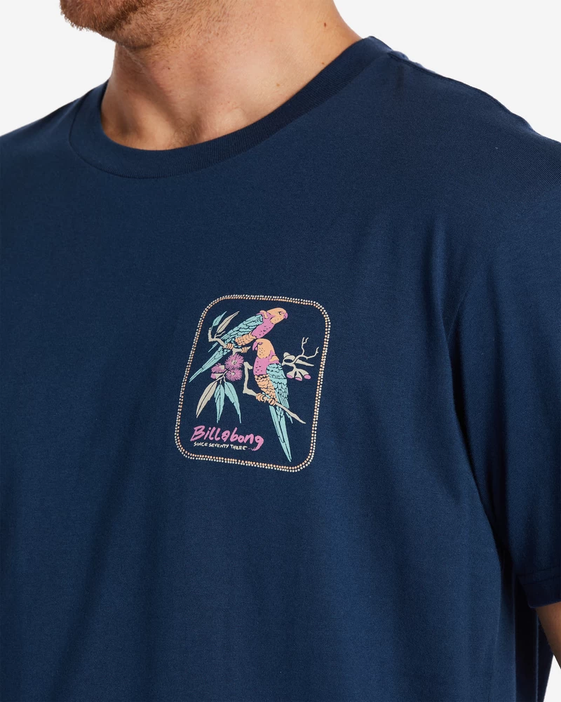 Billabong Social T-Shirt - Dark Blue