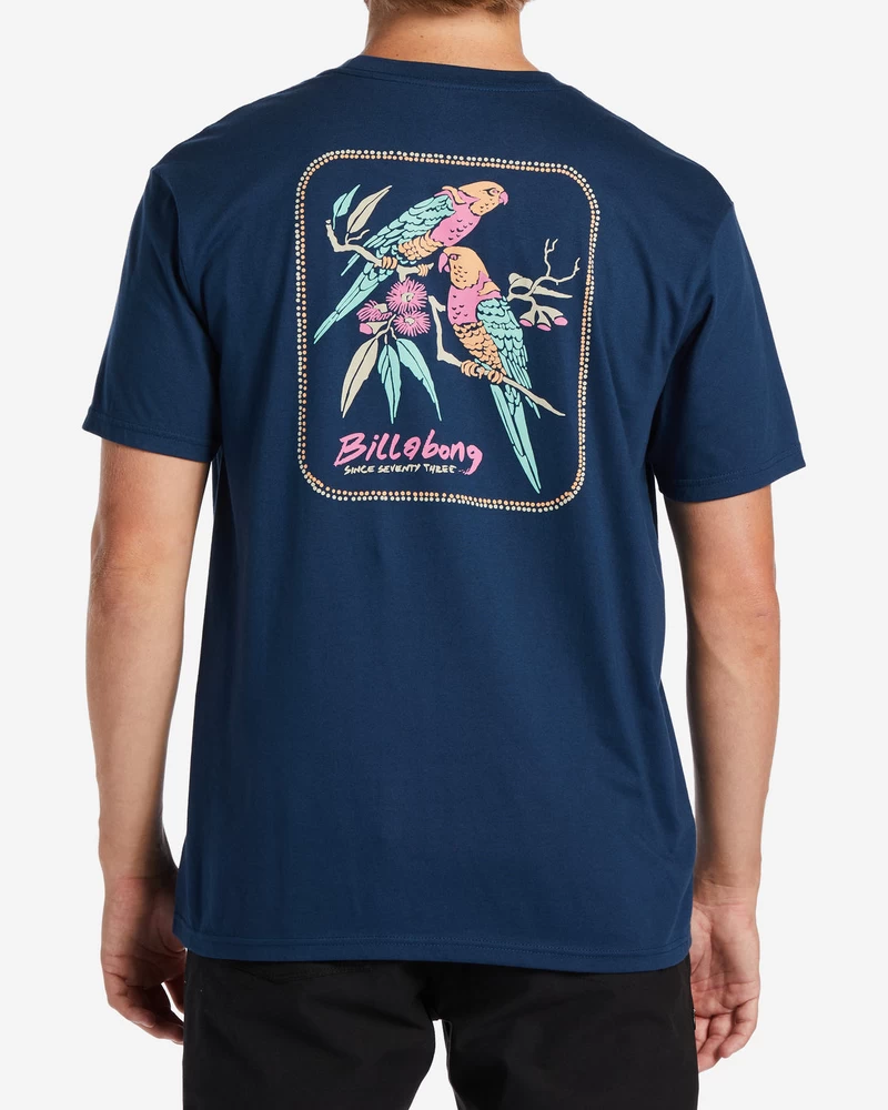 Billabong Social T-Shirt - Dark Blue