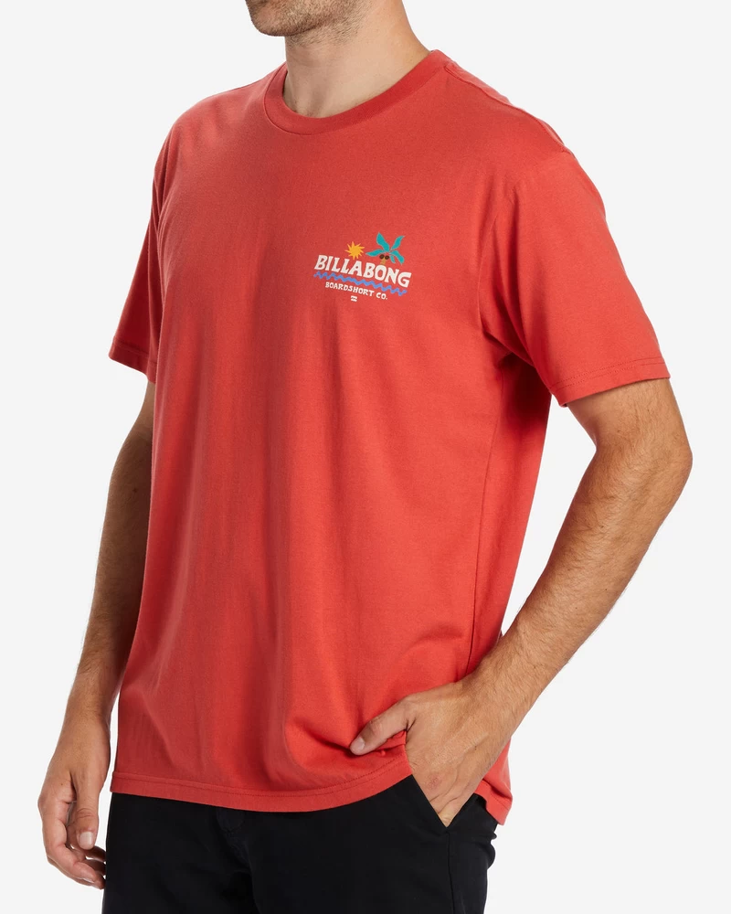 Billabong Lounge T-Shirt - Coral