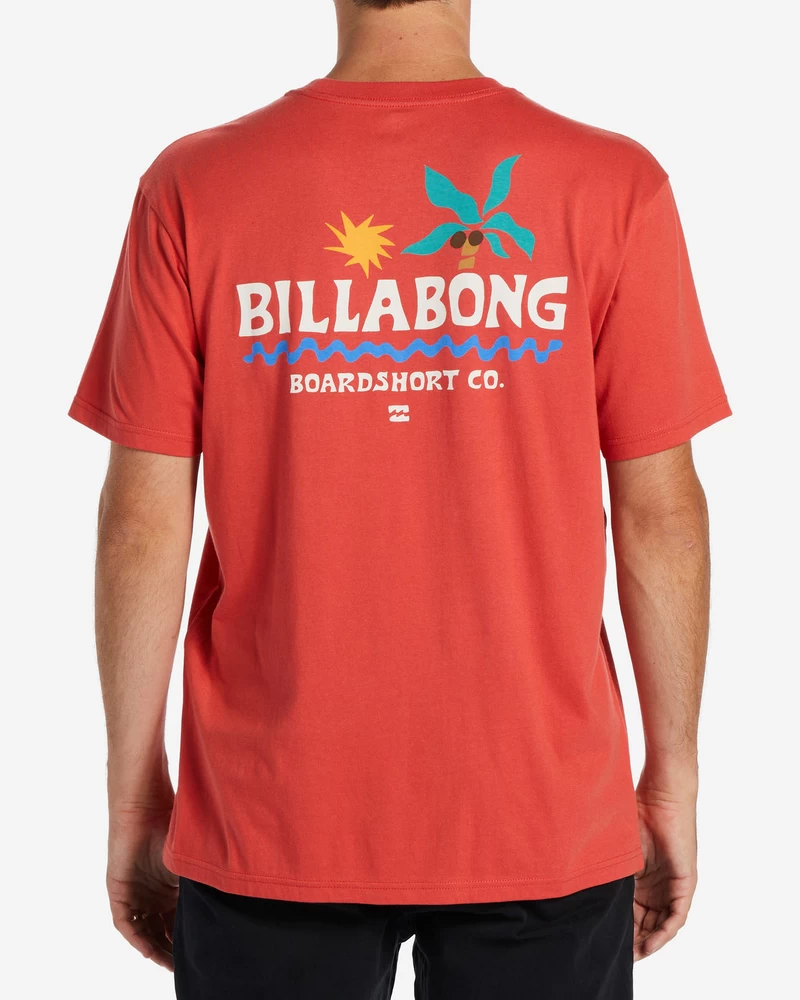 Billabong Lounge T-Shirt - Coral