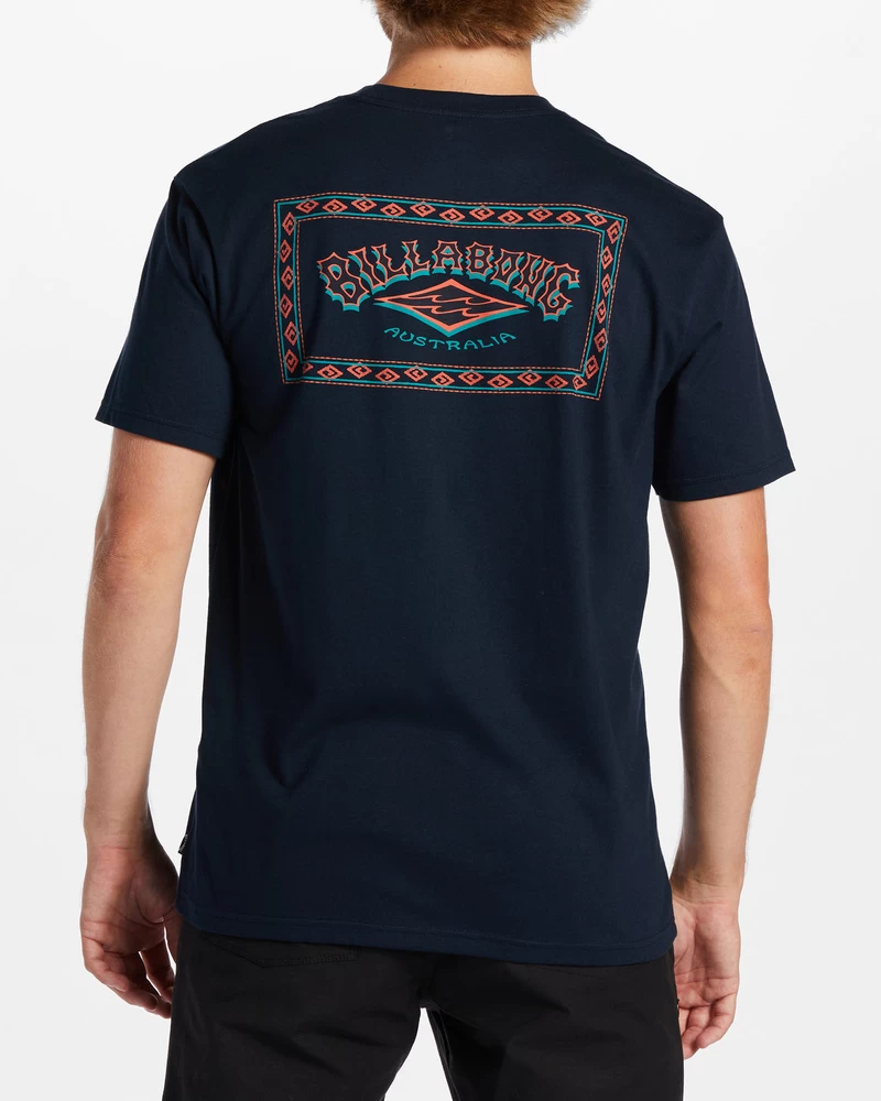 Billabong A/Div Arch T-Shirt - Navy