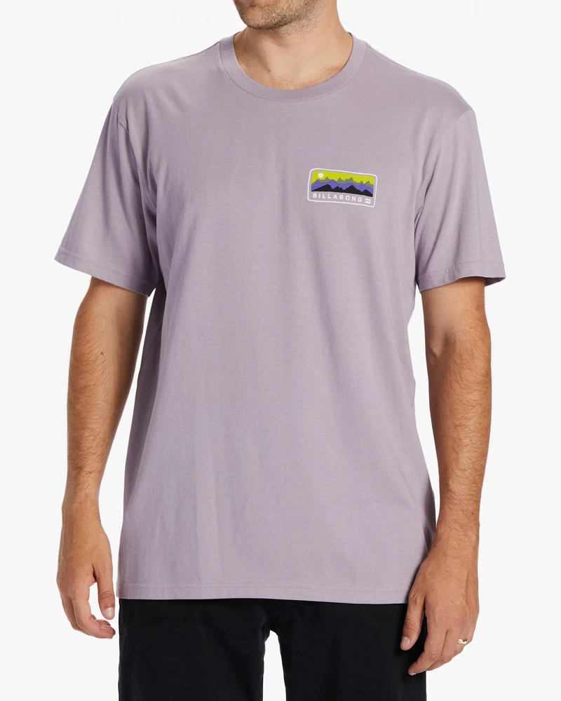 Billabong Range T-Shirt - Purple Ash