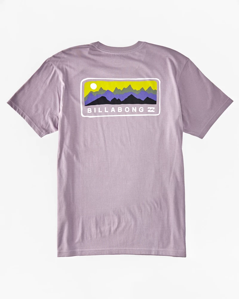 Billabong Range T-Shirt - Purple Ash