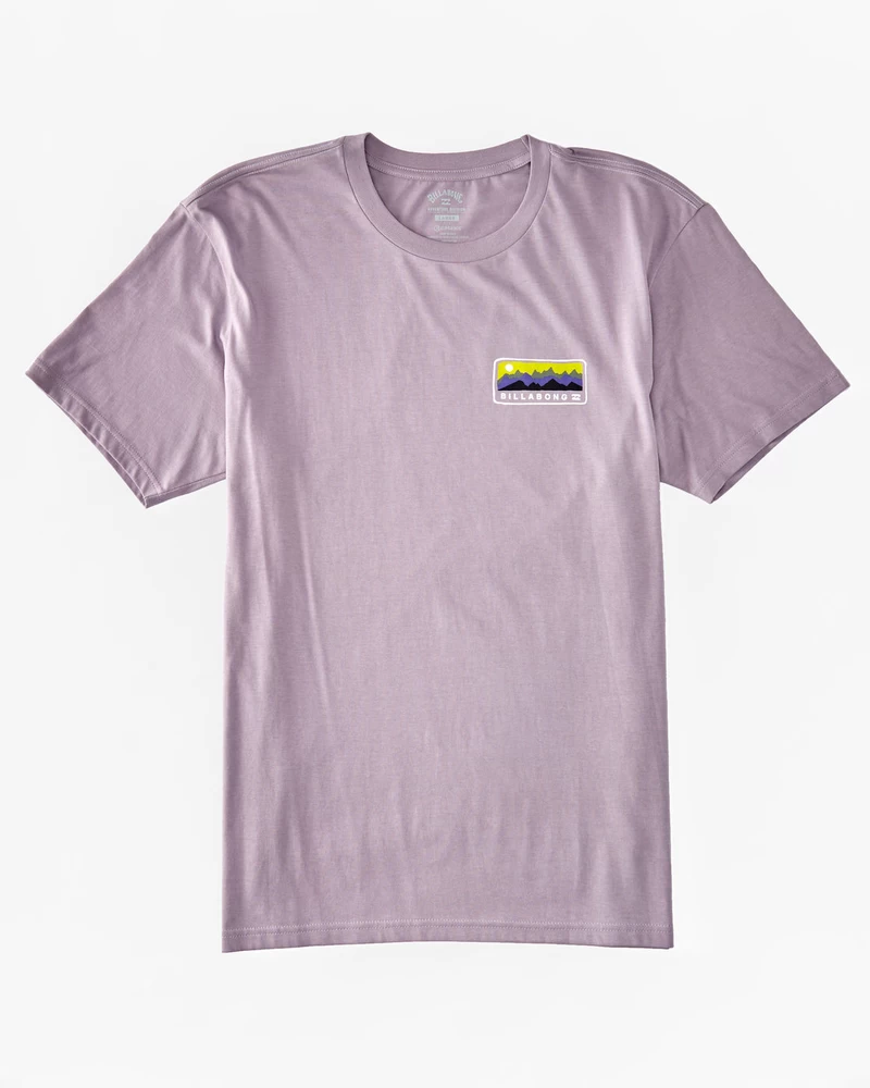 Billabong Range T-Shirt - Purple Ash
